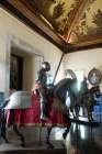 Lisbon, Portugal. Medieval knights armor. Art Print